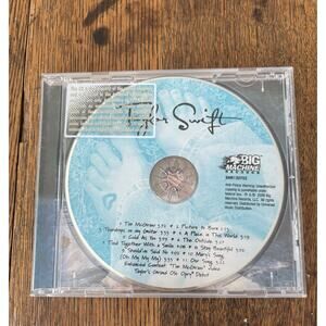 Taylor Swift Promo CD Self Titled 2008 Gay Lyric Big Machine No Artwork